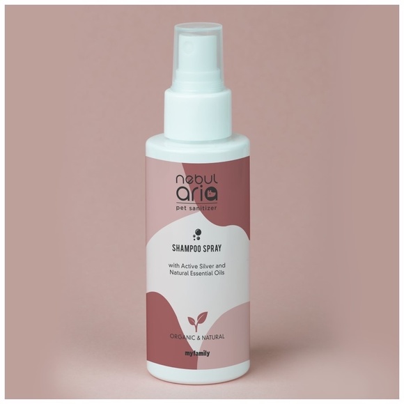 NEBULARIA Dog Shampoo Spray, Organic & Natural, Bio Eco Pet Care Certified - Picture 1 of 1